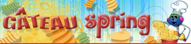Titre - Gateau spring Titre - Gateau spring