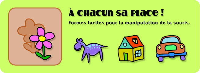 Jeu � chacun sa place