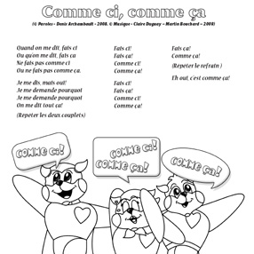 Comme ci, comme ça-NB