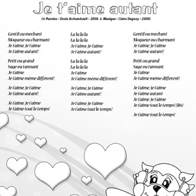 Je t'aime autant-NB