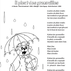 Il pleut des grenouilles-NB